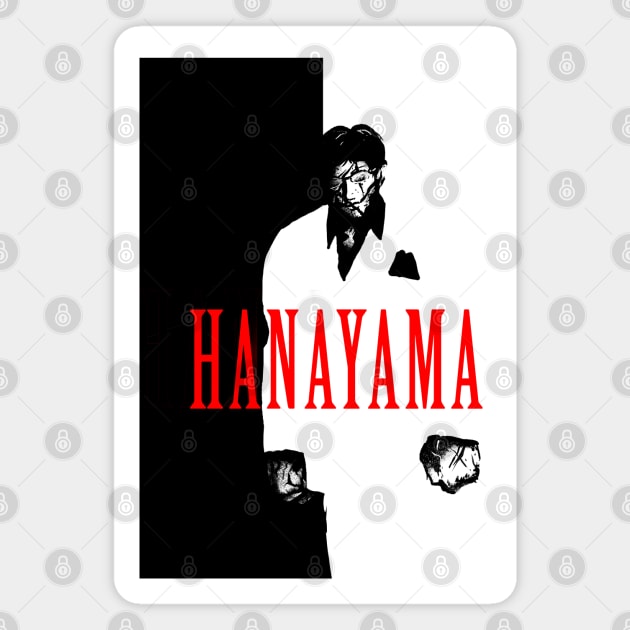 Scareface Hanayama Magnet by jonah block